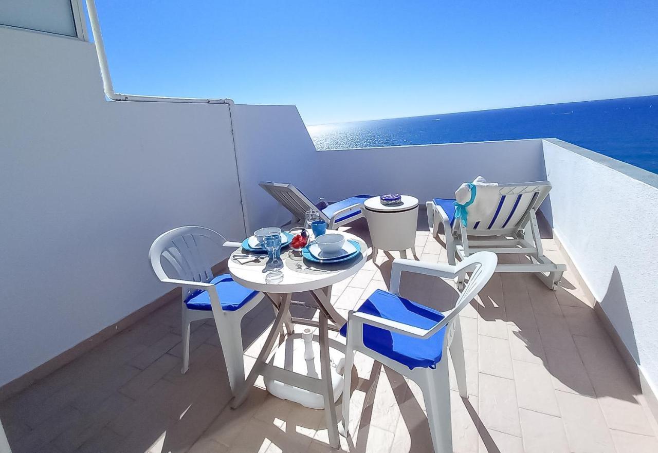 Mira Atlantico 13- Terraco Com Vista Mar E Cidade, Wifi, 80Mt Praia 奎特里拉 外观 照片